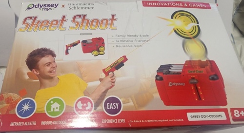 The Live Action Infrared Skeet Shoot Hammacher Schlemmer