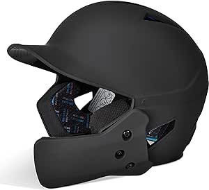 CHAMPRO HX Gamer Plus Batting Helmet with Reversible Jaw Guard
