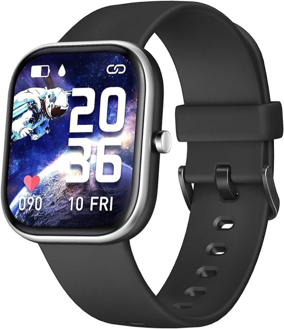 Fitness Tracker Watch for Kids, IP68 Waterproof Kids Smart Watch with 1.5" DIY Dials 19 Sport Modes, Pedometers, Heart Rate, Sleep Monitor, Great Gift for Boys Girls Teens 6-14