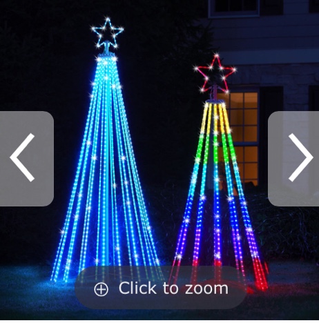 The Choreographed Light Show Tree Size 8 Ft 