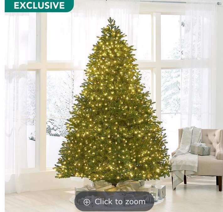 The World's Best Prelit LED Noble Fir Size 8.5 Ft