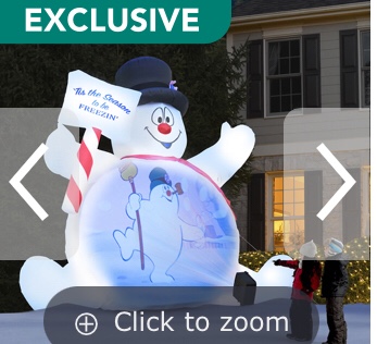The Video Projecting 10' Frosty The Snowman