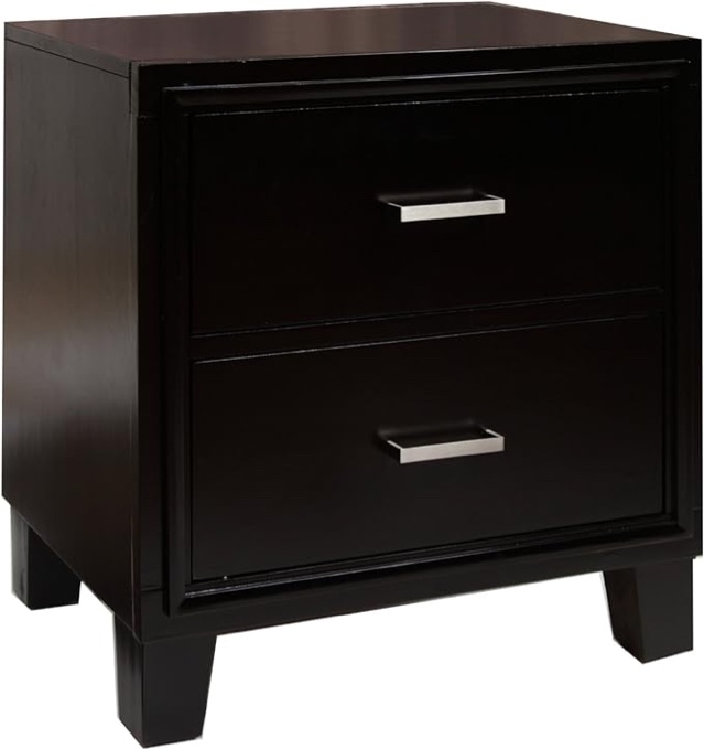 2 - Drawer Nightstand in Merlot