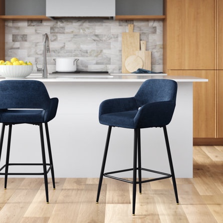 Andriana 24" Bar Stool With Arms Set of 2