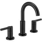 Widespread Faucet 2-handle Bathroom Faucet with Drain Assembly