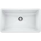 Precis SILGRANIT 32" L X 19" W Super Single Undermount Kitchen SInk