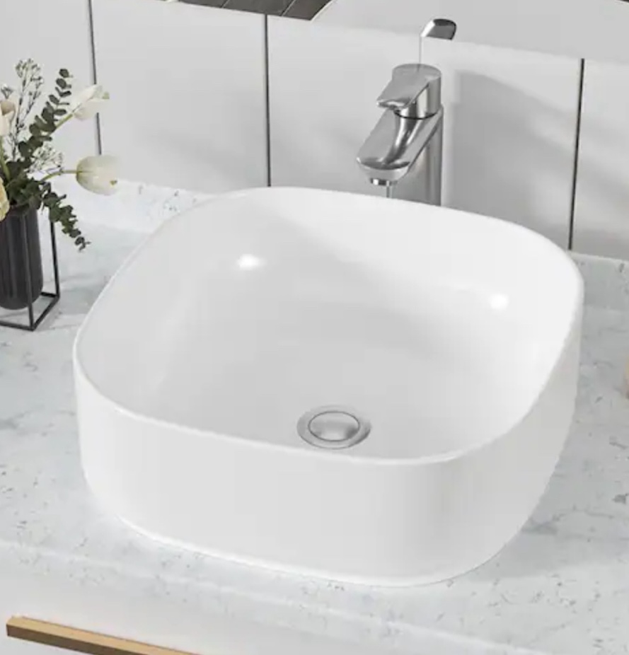 Glacier Bay 16 in. Ceramic Square