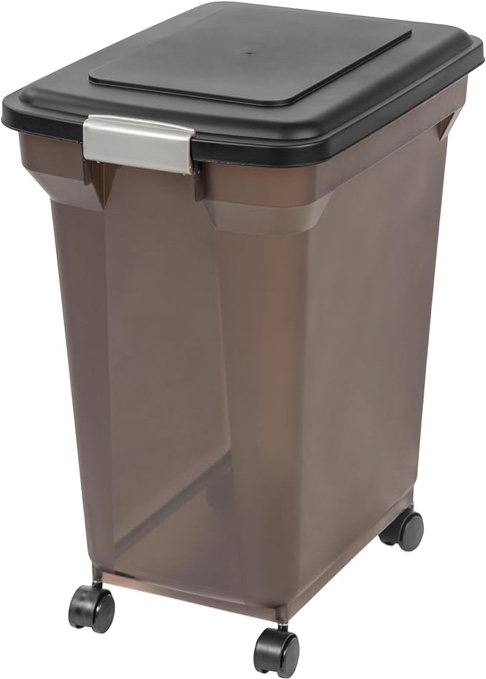 median dog food container 