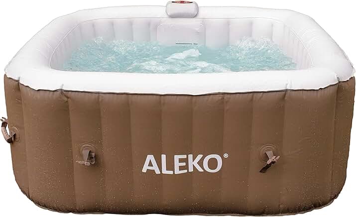 Aleko 6 - Person 130 - Jet Inflatable Hot Tub