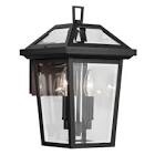Small Exterior Wall Lantern -White