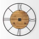 BRIELLE METAL WALL CLOCK 