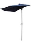 Blue corner outdoor umbrella