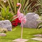 Solar Lawn Flamingo