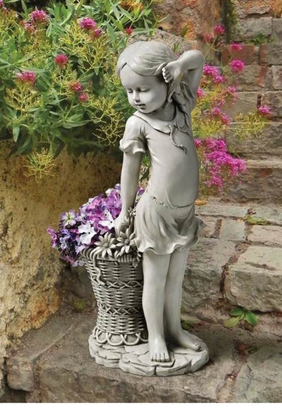 Frances the Flower Girl Statue