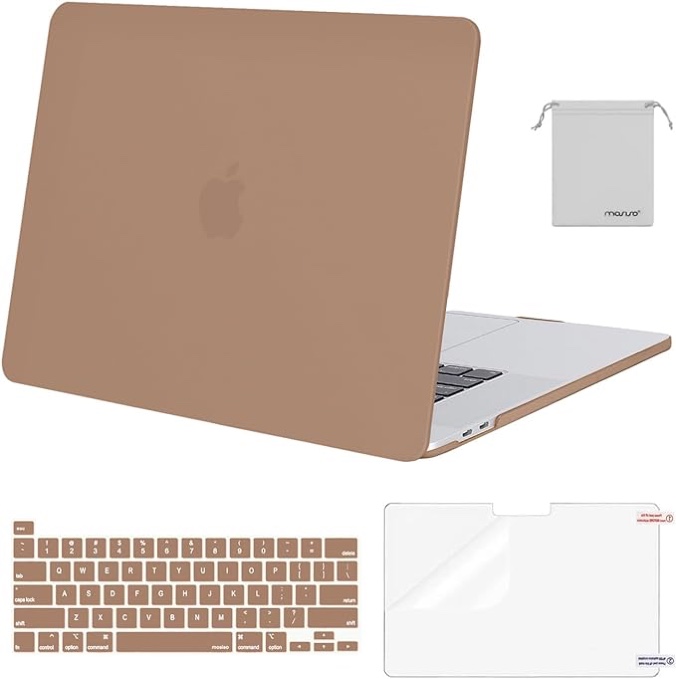 MOSISO Compatible with MacBook Pro 16 inch Case 2020 2019 Release A2141 with Touch Bar Touch ID, Protective Plastic Hard Shell Case & Keyboard Cover & Screen Protector & Storage Bag, 