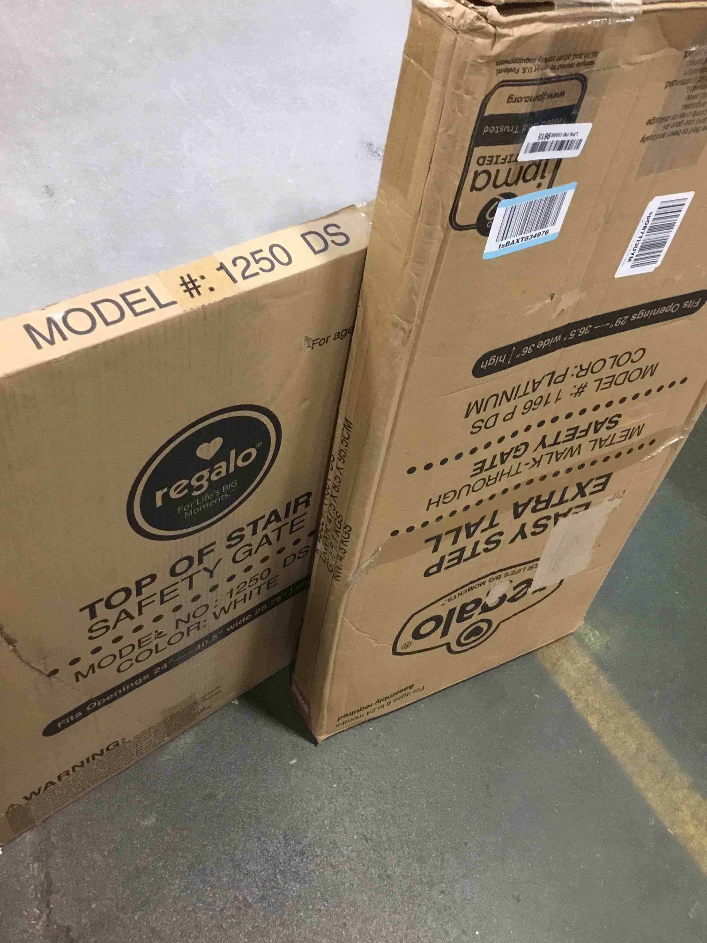 Assorted of Baby Gate or Retractable Gate  (Includes variety of Models, colors, Brands and Size) 