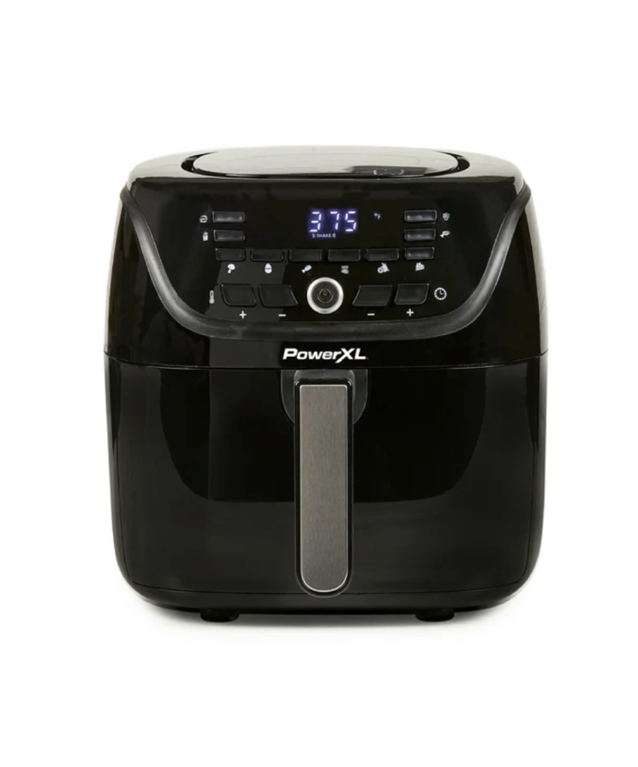 New POWER-XL 6-Qt Digital Vortex™ Air Fryer with 10 Quick-Touch Presets, Black