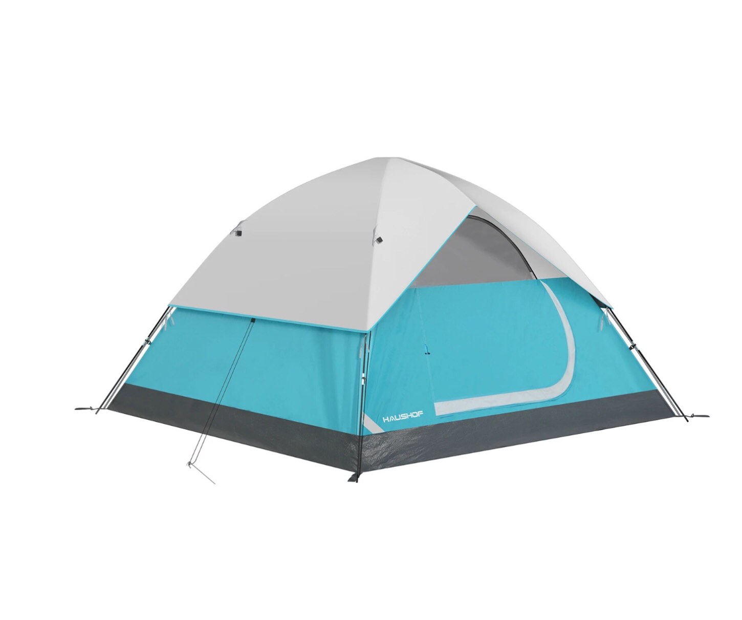 HAUSHOF Cycling Tent 2/4 Person Ultralight Backpacking Tent Double Layer Fishing Beach Tent Outdoor Travel Hiking Camping Tent HH21034AE