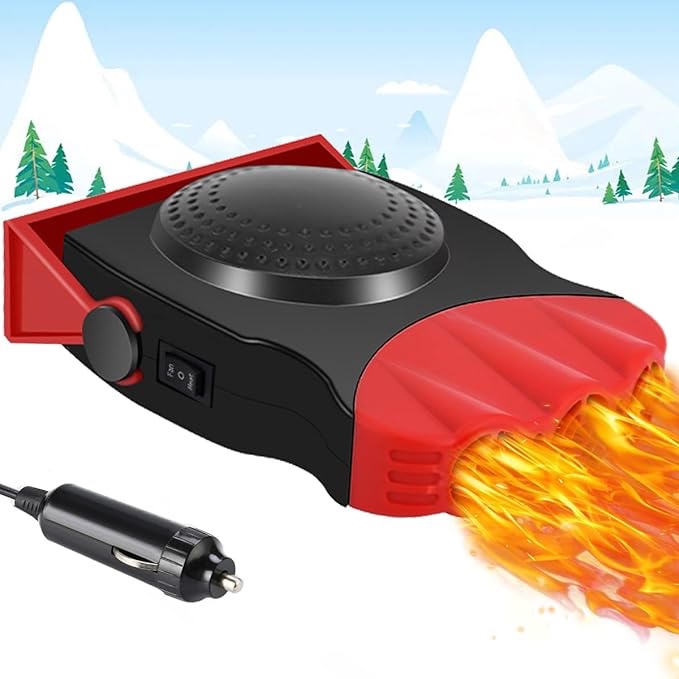 Car Heater, 12V Portable Car Heater, Portable Car Heater That Plugs into Cigarette Lighter for Car…