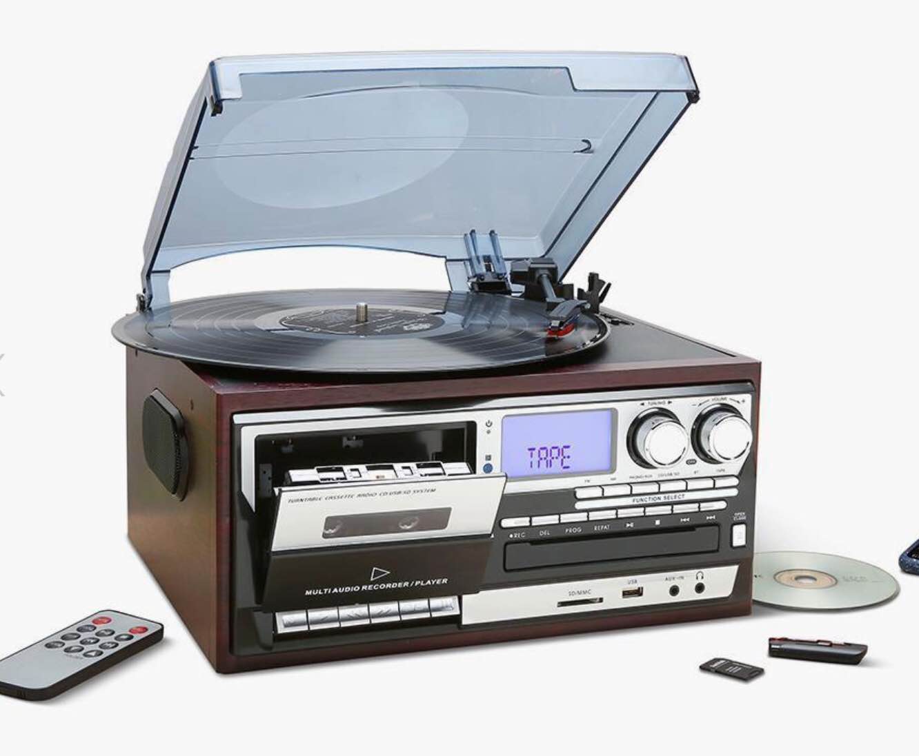 The Any Bluetooth Music Format Stereo Bluetooth Record Player