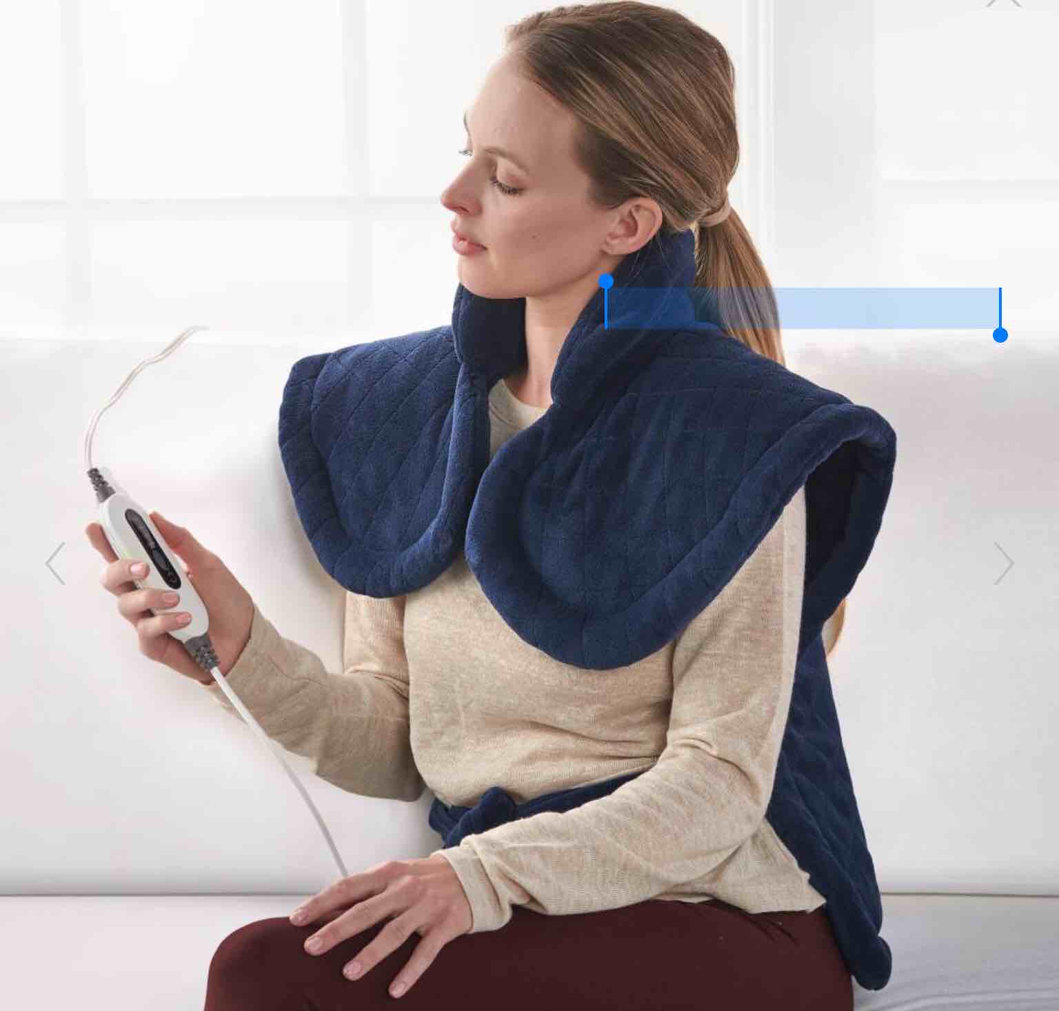 Neck and Shoulder Heat Wrap