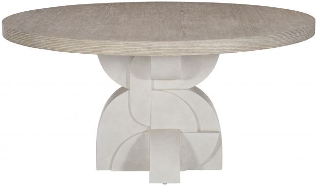 Bernhardt Exterior Constantin Dining Table in Flaxen