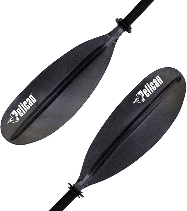 Pelican 87" (220 Cm) Standard Kayak Paddle In Black