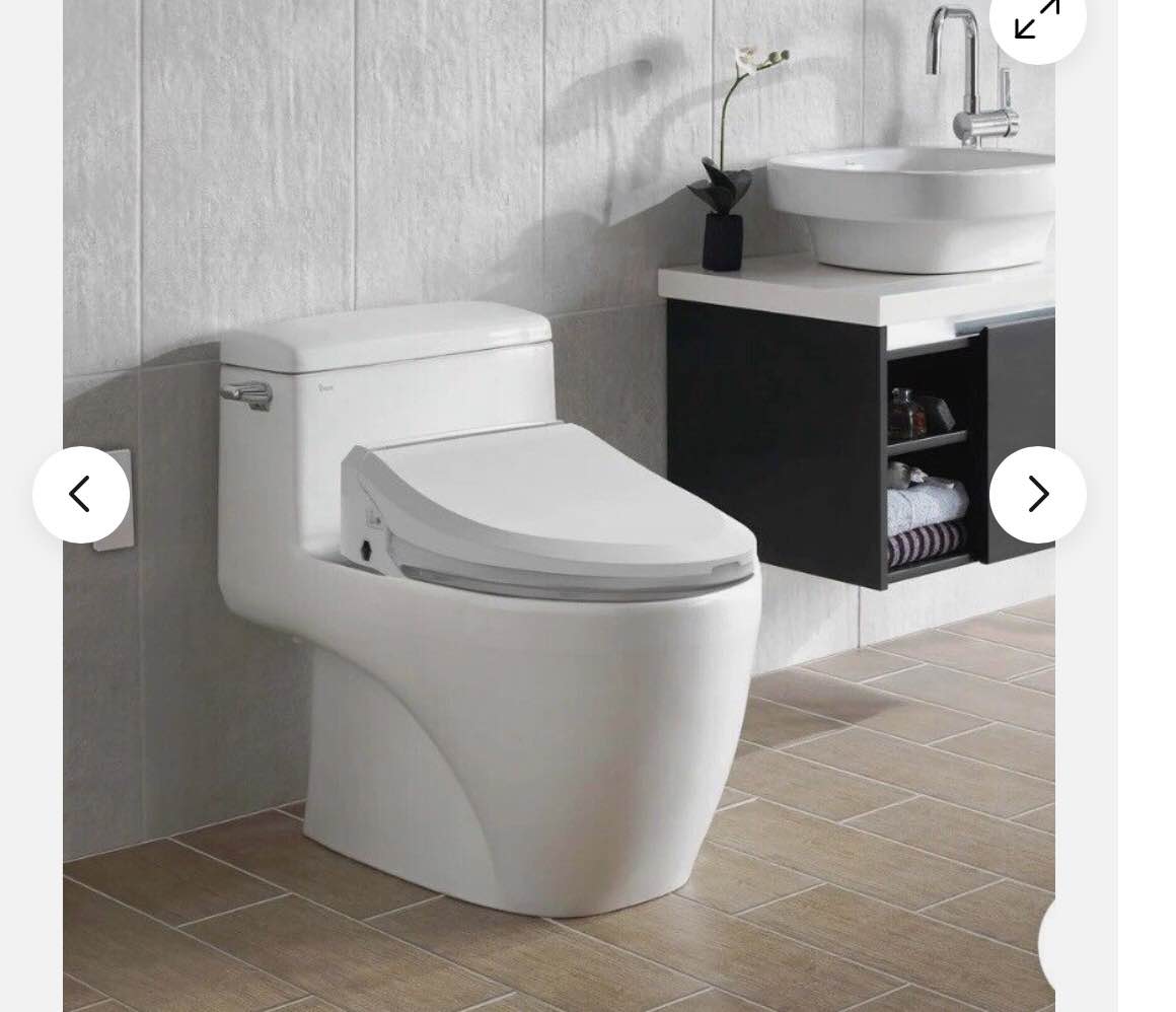 Bio Bidet USPA 6800U Adjustable Bidet Toilet Seat with Wireless Remote