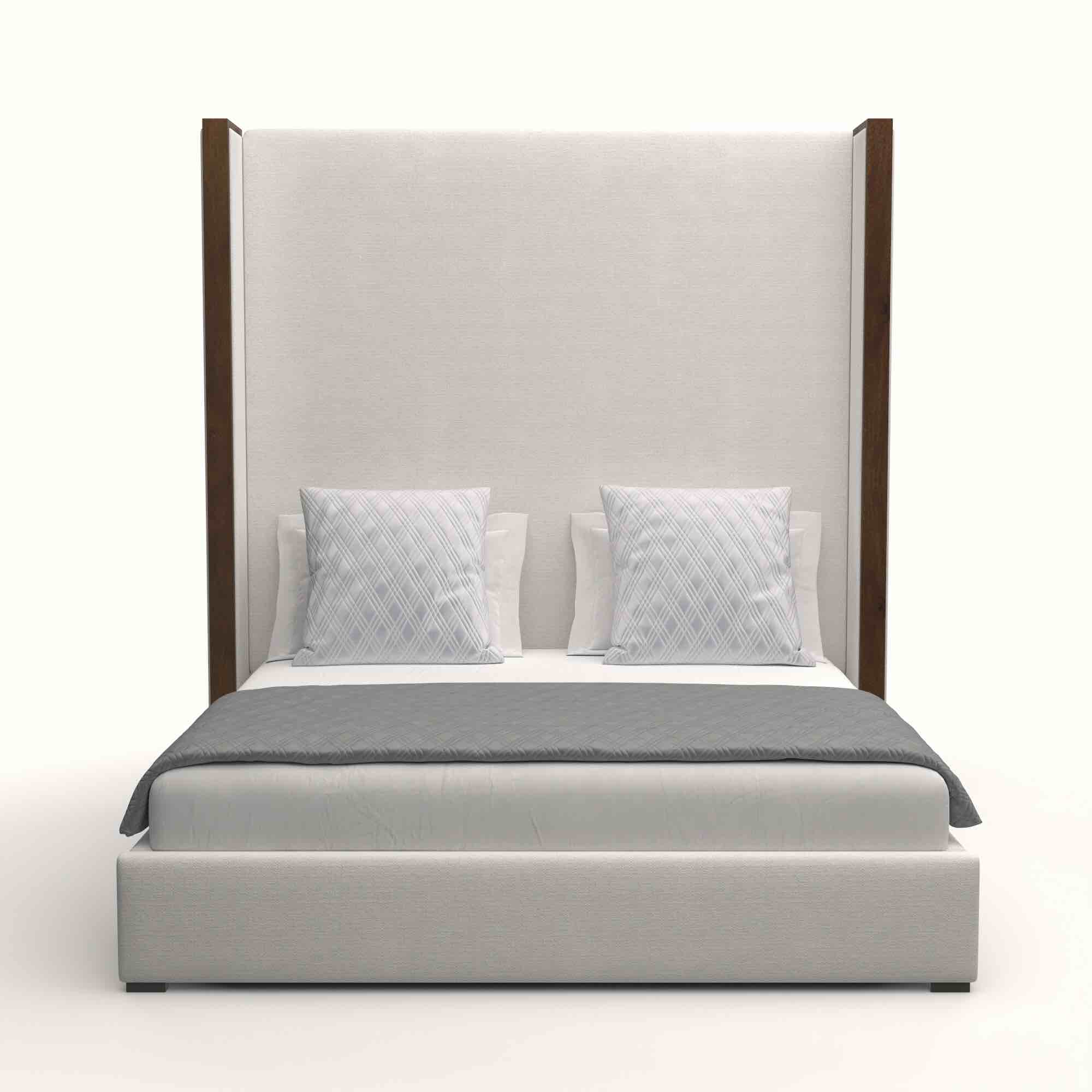 Irenne Plain Upholstery Height Bed (incomplete 1 box only)