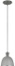 Nuvo 60/2929 Gunmetal Halogen Mini Pendant, Large, Grey