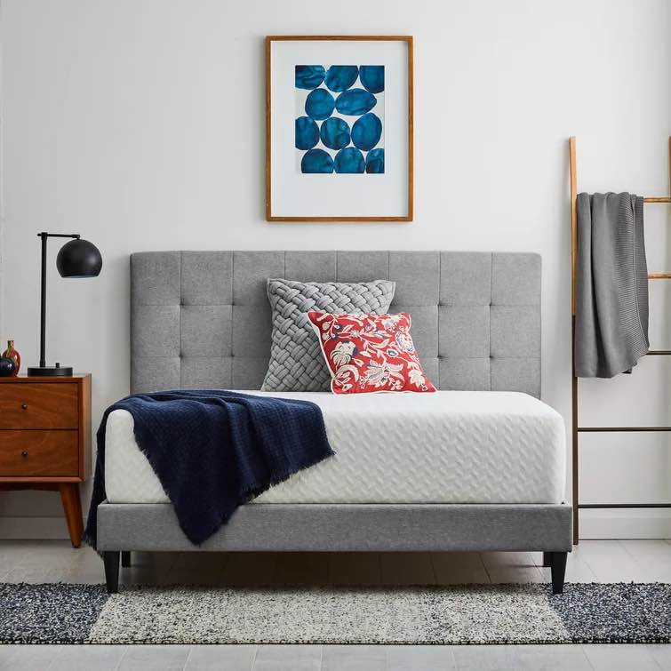 Wayfair Sleep™ 12" Plush Cooling Gel Memory Foam Mattress Queen