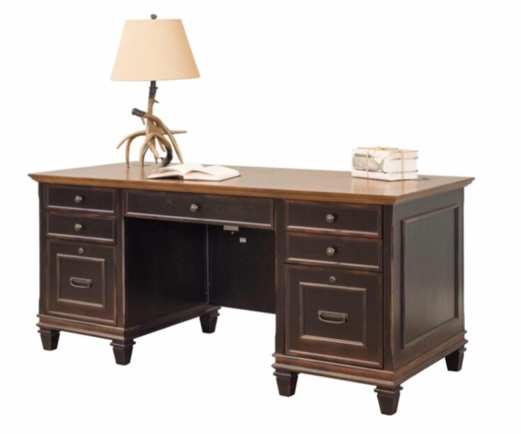 Double Pedestal Desk