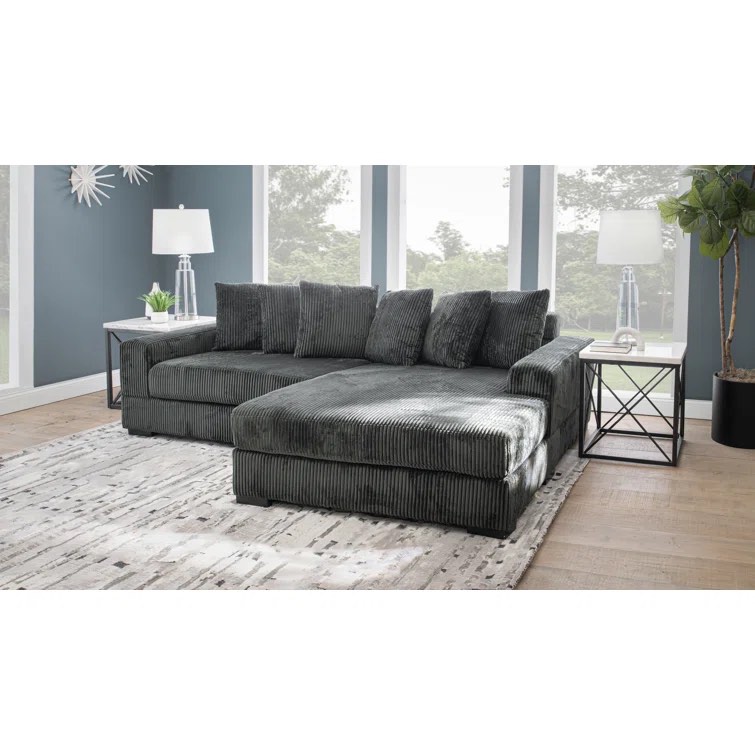 Luxe 2 - Piece Upholstered Sectional