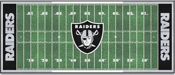 sports licensing company raiders rug