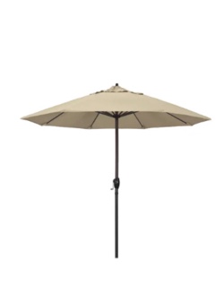 Beige umbrella outdoor 