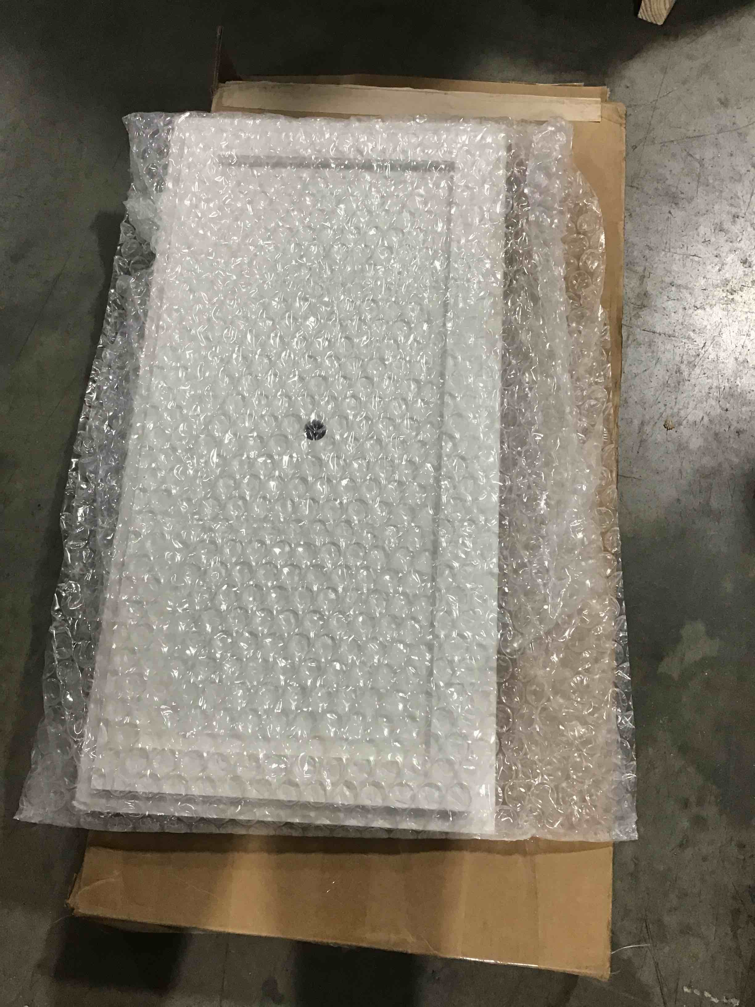 Ekena Millwork CMP32X16RE-01000 Rectangle Architectural Grade PVC Contemporary Urethane Ceiling Medallions 32"W x 16"H x 1"ID x 11"C x 1"P 32"W x 16"H x 1"ID x 11"C x 1"P One Piece