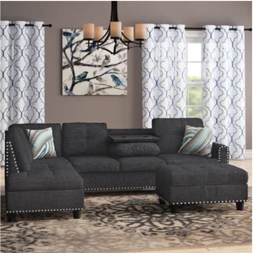 Sciortino 3 - Piece Upholstered Sectional(incomplete ottoman only )