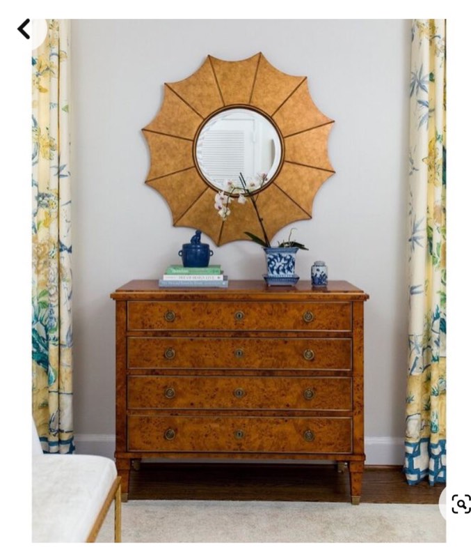 Modern History Home 19th Century 4 Drawer Accent Chest