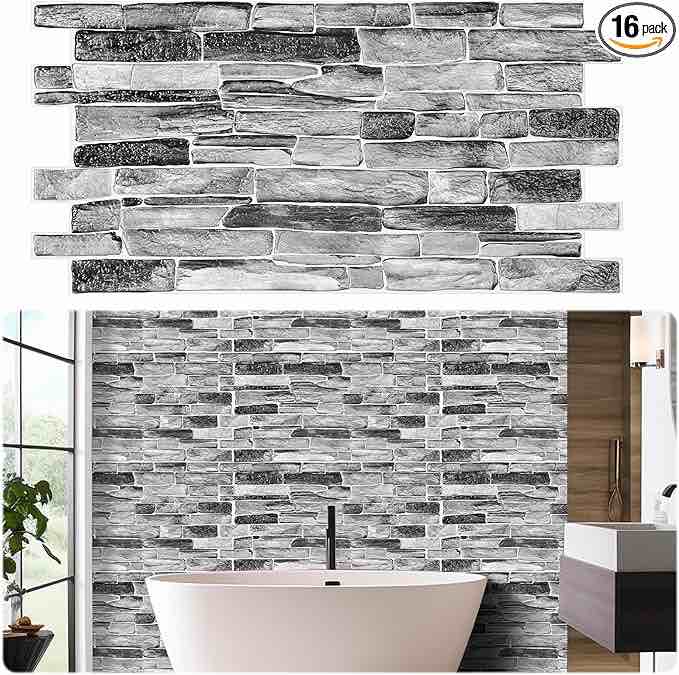 16 piece stone paneling