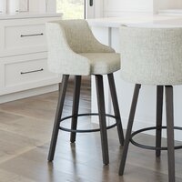 Abasi-Ima Swivel Counter & Bar Stool Wade Logan