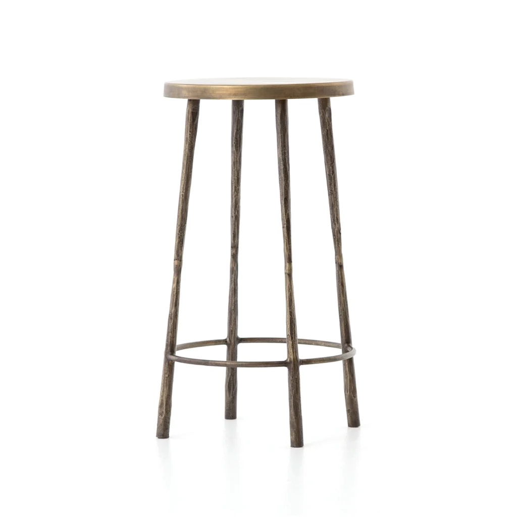 Westwood Stool - Antique Brass