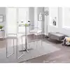 Fuji Black Stackable Bar Stool (Set of 2
