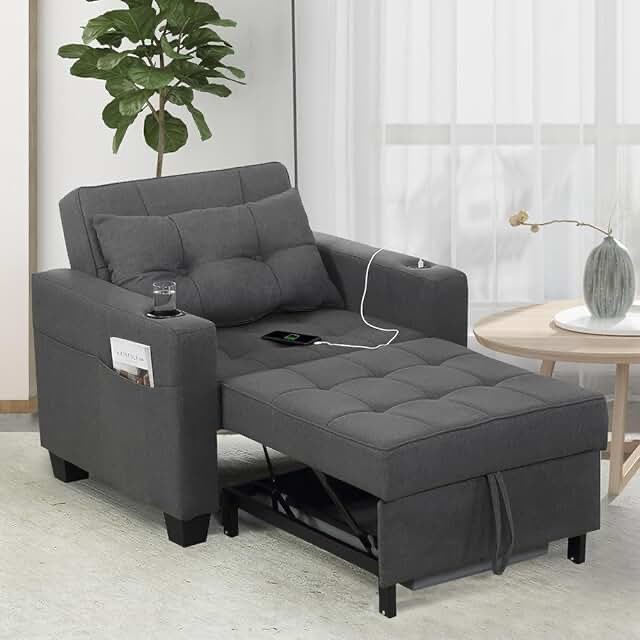 Sofa Chair Dark Gray X200012DG