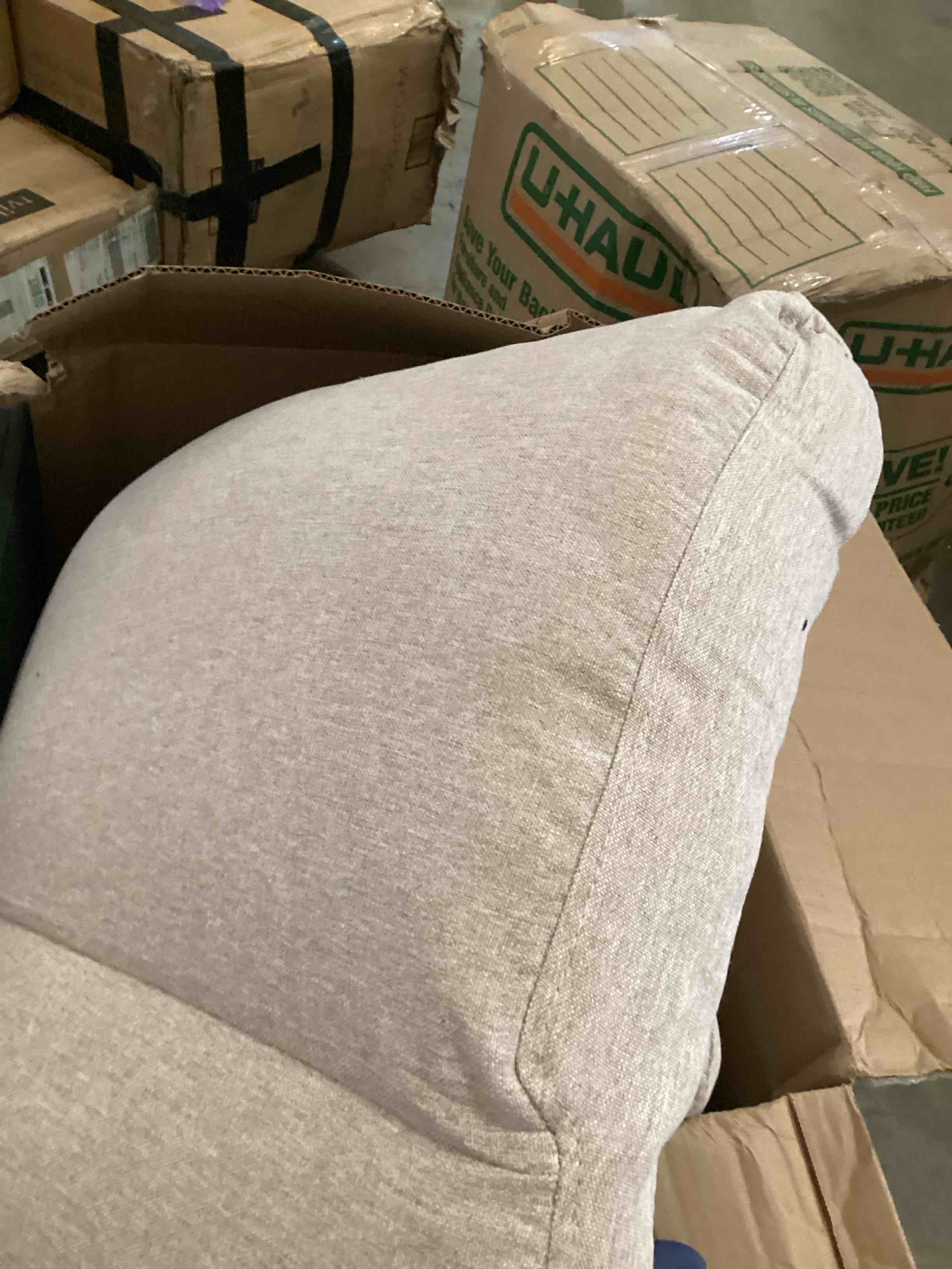 MERNETTE Pack of 2, Thick Chenille Decorative Square Throw Pillow Cover Cushion Covers Pillowcase, Home Decor Decorations for Sofa Couch Bed Chair 16x16 Inch/40x40 cm (Light Brown)