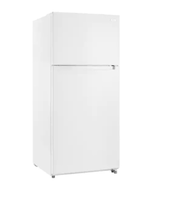 Vissani 18 cu. ft. Top Freezer Refrigerator DOE in White