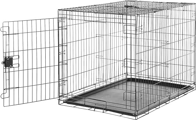 MidWest Homes for Pets Newly Enhanced Single Door iCrate Dog Crate 42 inch