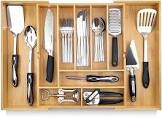 Mcquaig Adjustable Flatware & Kitchen Utensils Drawer Organizer