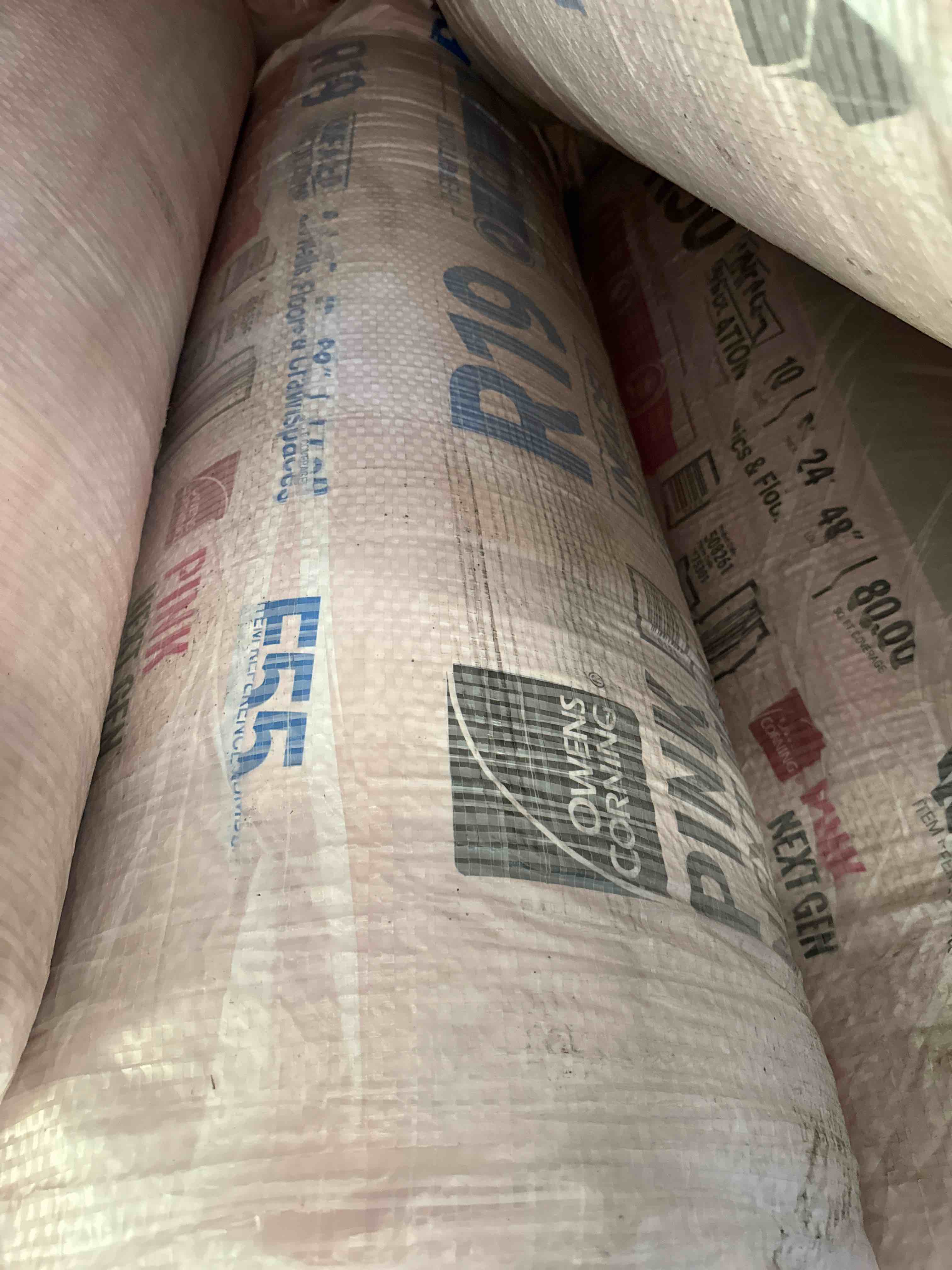 5 batts r19 15” unfaced insulation your bid per batt