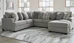 Klaussner Home Furnishings Upholstered Sectional Sofa (Incomplete, See Pics)