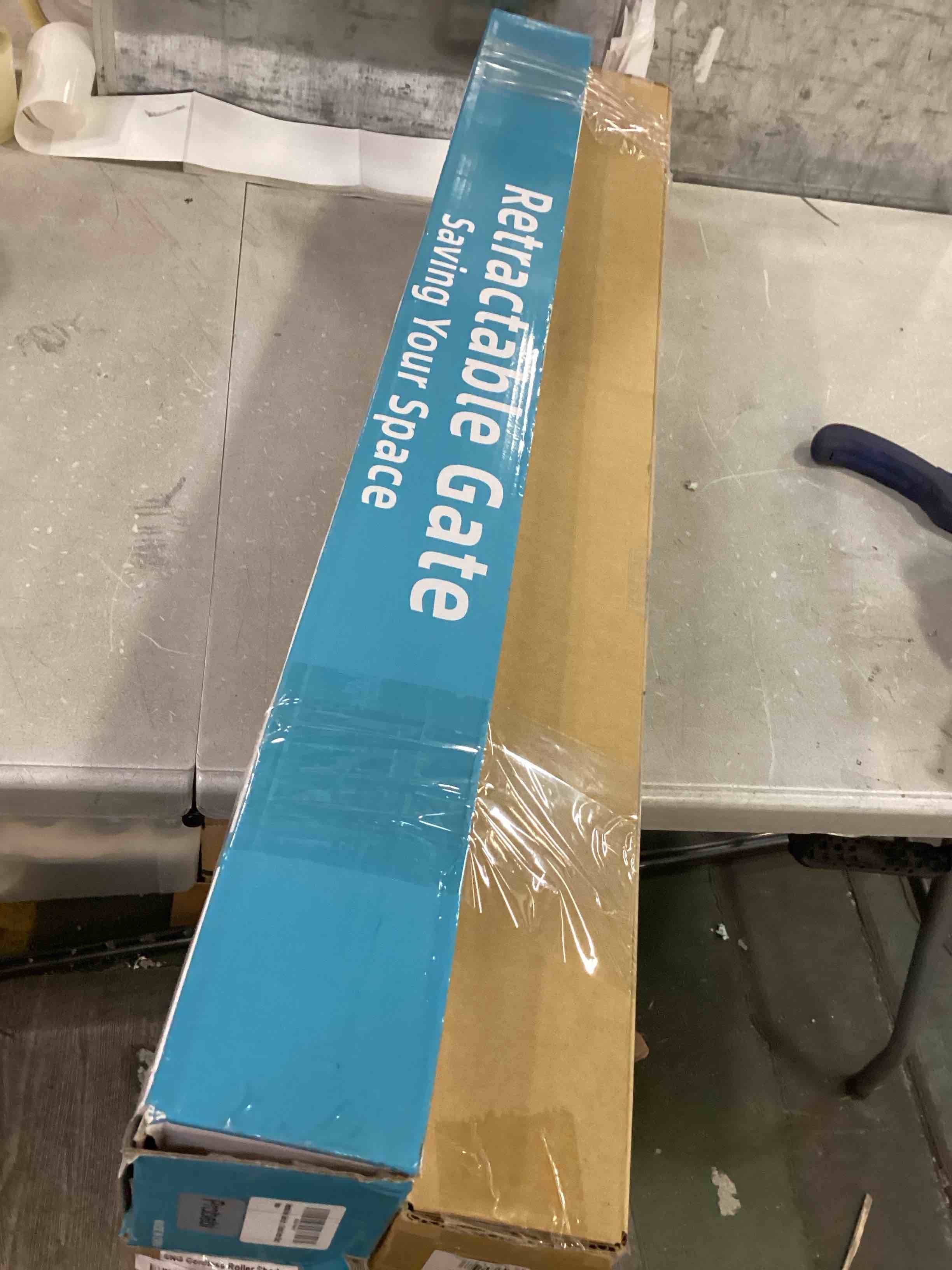 Assortment of Miscellaneous products (May Include cordless shade, curtain rods, retractable baby gate, Led universal linear lamp and more or other use)